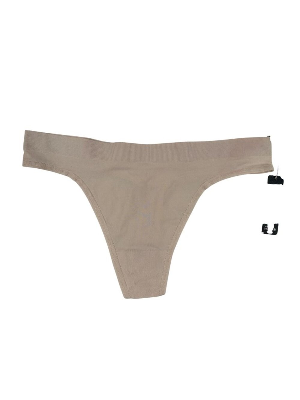 BeMe Invisibles Womens Thong Underwear M/M Seamless Comfort Nude Nylon Blend